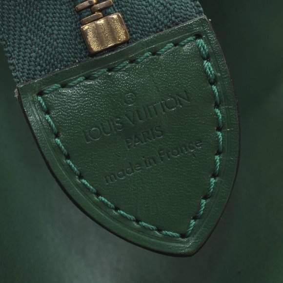 Authentic Louis Vuitton Epi Riviera Hand Bag Green M48184 LV vintage - Picture 7 of 15